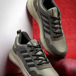 Asian Men's Green Running Shoes-picture-28