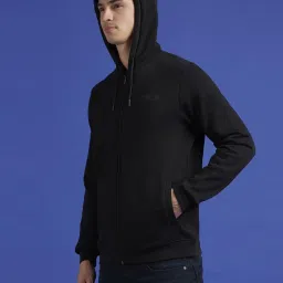 Pepe Jeans Black Regular Fit Hooded Sweatshirt image 3