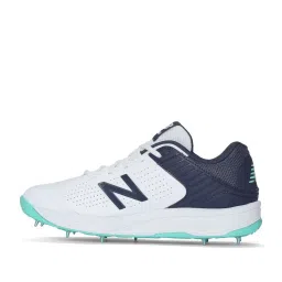 New Balance Men's 4030 White Cricket Shoes image 3