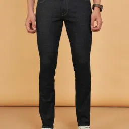 Wrangler Skanders Dark Navy Slim Fit Low Rise Jeans-image-10