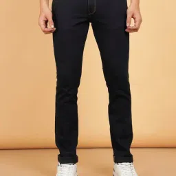 Wrangler Skanders Dark Navy Slim Fit Low Rise Jeans-image-6