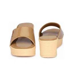 SHOE LAB Open Toe Wedge Heels image 2