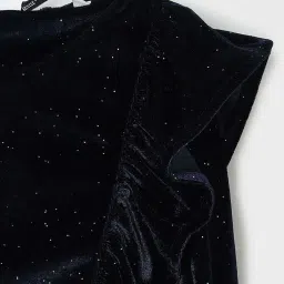 Fame Forever by Lifestyle Girls Blue Printed Full Sleeves Dress image 3