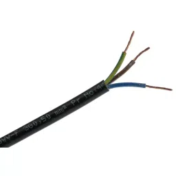 RS PRO 3 Core Power Cable 100 m 0.5 mm² Black 300 V, 500 V, 7756075-image-94