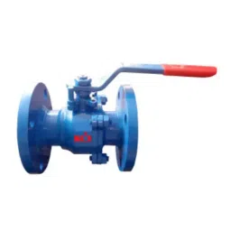 Valson 1 Inch Cast Steel (WCB) 2pc Design Full Bore Ball Valve with SS 202 Ball Flanged ASA 150# Drill (I.C.) image 1
