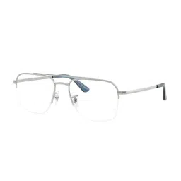 Ray-Ban Silver Square Unisex Eye Frames-picture-14