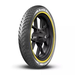 jk tyre JK Tyres Blaze-X R42 3.00-17 Tyre and Tube Fitted for Motorcycle-picture-10