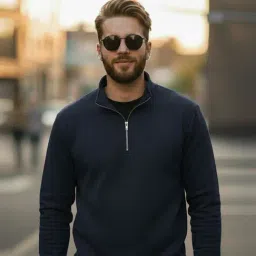 Mack Jonney Navy Regular Fit Sweatshirt-picture-19