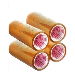 Aashirwad Self Adhesive BOPP Packaging Tape 50 mm (2 inch) Brown 130 m (Pack of 24 Pcs) image 2