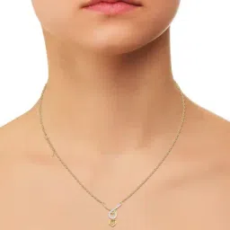 PC Jeweller Infinite Love 22 kt Gold Pendant with Chain-picture-40