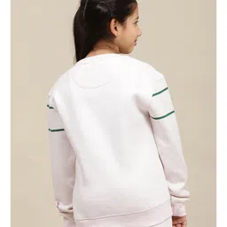 Kidsville Mattel Featuring Full Sleeves Barbie TextPrinted Sweatshirt - Pink image 3