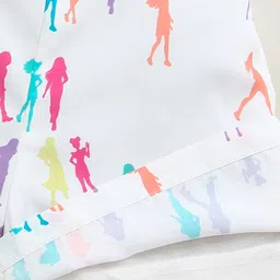 Tiny Girl Girls Printed Shoulder Straps Top With Shorts image 4