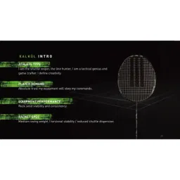 Adidas Kalkul A2 Dark Blue Badminton Racquet (Size-G5) image 5