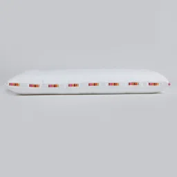Spaces white polyester aurum slim pillow image 3