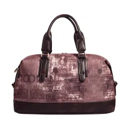 Gauge Machine Brown Duffle Bag image 3