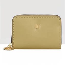 Esbeda Beige Solid Small Card Holder-picture-13