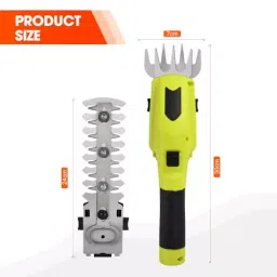 GIGAWATTS 2 in 1 Cordless Grass and Plant Cutter with 3.6 V 1300 mAh Battery 1000 RPM, GT227083 image 2