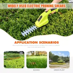 GIGAWATTS 2 in 1 Cordless Grass and Plant Cutter with 3.6 V 1300 mAh Battery 1000 RPM, GT227083 image 5