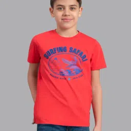 Beverly Hills Polo Club Kids Coral Printed T-Shirt-picture-16