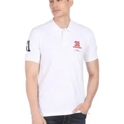 AD by Arvind White Polo T-Shirt-image-29