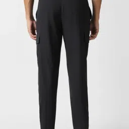 Van Heusen Black Regular Fit Trackpants image 2