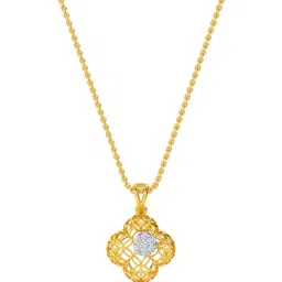 Kisna Diamond & Gold Jewellery 18k Kacper Pendant-picture-37