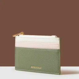 Accessorize London Multicolor Color Block Card Holder image 3