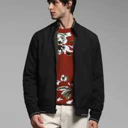 Jack & Jones Green Polyester Regular Fit Solid Reversible Jacket image 3