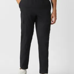 Van Heusen Black Regular Fit Trackpants image 3