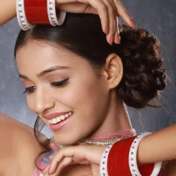 Aatmana Maroon Red Bridal Chuda - Set of 36 image 3