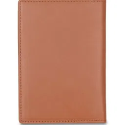 Tommy Hilfiger Tan Wexford Leather Small Passport Case image 3