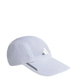 adidas White 100% Polyester Baseball Cap (OSFM) image 3