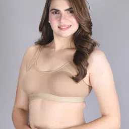 Lux Venus Tan Full Coverage Non-Wired Sports Bra image 3