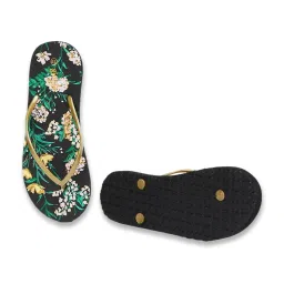 Ginger by Lifestyle Women's Gold Flip Flops image 3