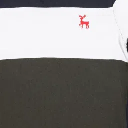 3PIN Boys Multi Cotton Color Block T-Shirt image 3