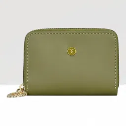 Esbeda Olive Solid Small Card Holder-picture-37