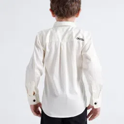 Kate & Oscar Boys Off White Shirt image 2