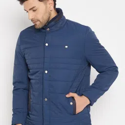 Duke Navy Regular Fit Jacket image 3
