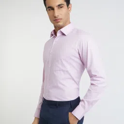 Raymond Violet Slim Fit Shirt image 3