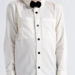 Kate & Oscar Boys Off White Shirt image 5