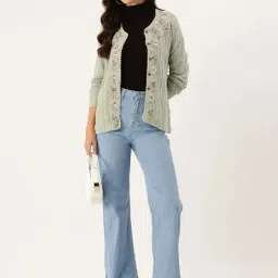 Apsley Green Regular Fit Embellished Cardigan image 4