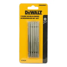 Dewalt Magnetic 65 mm PH2-PH2 D-end S2 BITS SET DW00003M-IN (Pack of 10) image 1