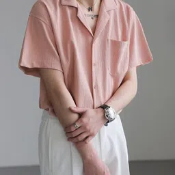 KPOP Men Original Casual Shirt image 4