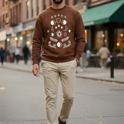 Moda Rapido Men Printed Sweatshirt image 3