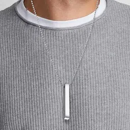 JAGSUN 1 Piece Silver-Plated Pendant image 2