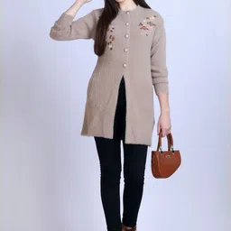 Roadster Women Long Coat Cardigan-image-3