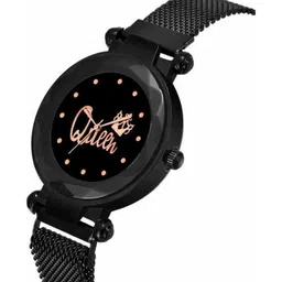 Miss Perfect Unisex Printed Dial & Stainless Steel Bracelet Style Straps Analogue Watch jk_185 image 2