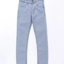 UCB Woven Full Length Solid Color Jeans - Blue-picture-22