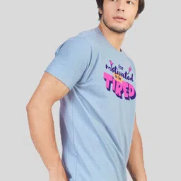 Greylongg Men Typography Printed T-shirt image 2