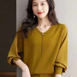 StyleCast Women Long Sleeves V-Neck Pullover Sweater-picture-32
